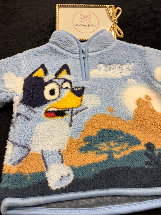 Bluey Snuggle Zip ~ SIZE 12M