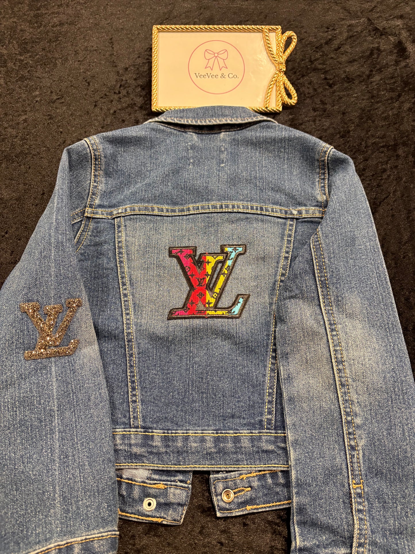 Rainbow Luxe Babe Denim ~ SIZE 5/6