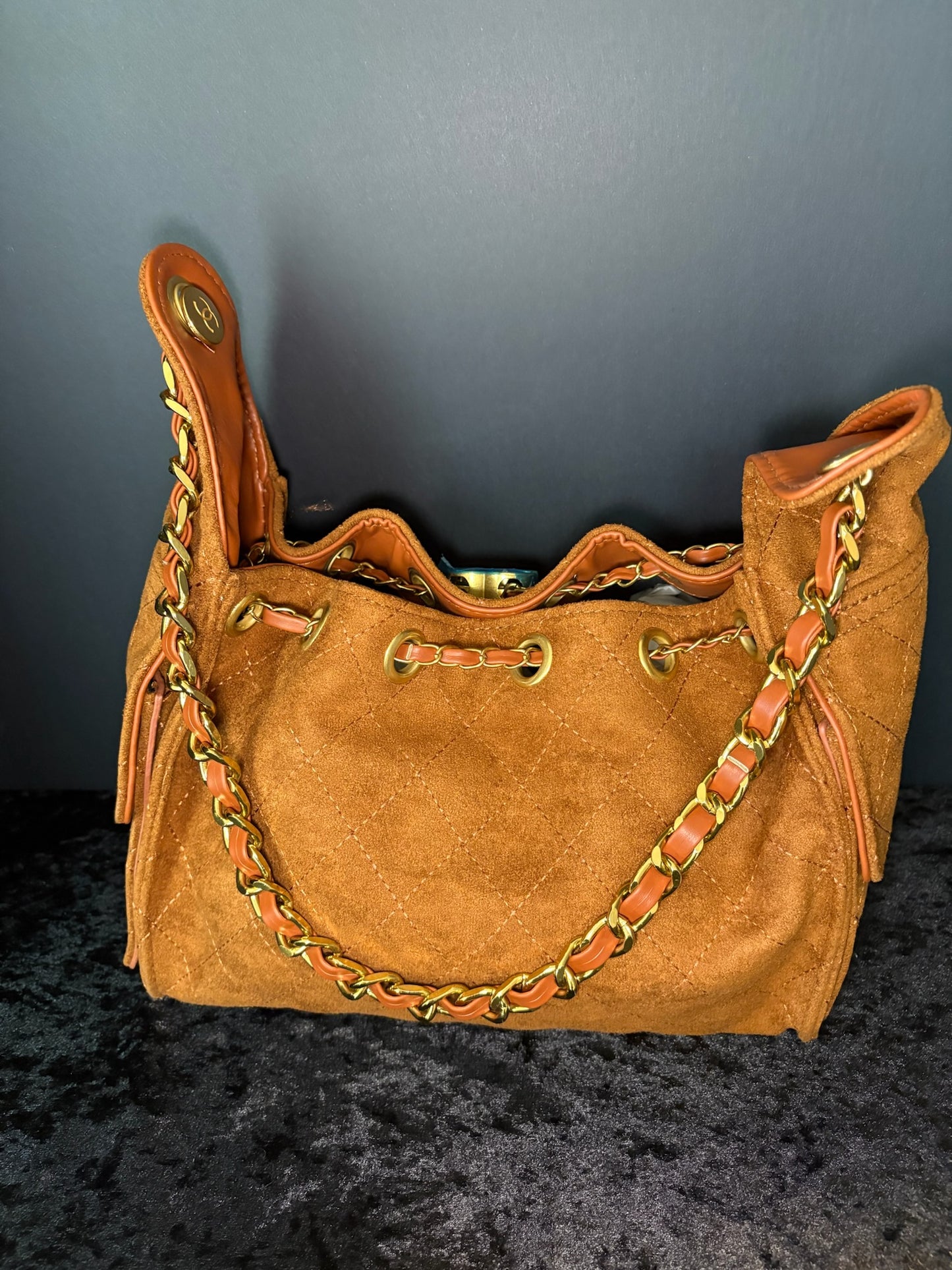 🤎✨ Mocha Dream Bag | Medium Brown Suede