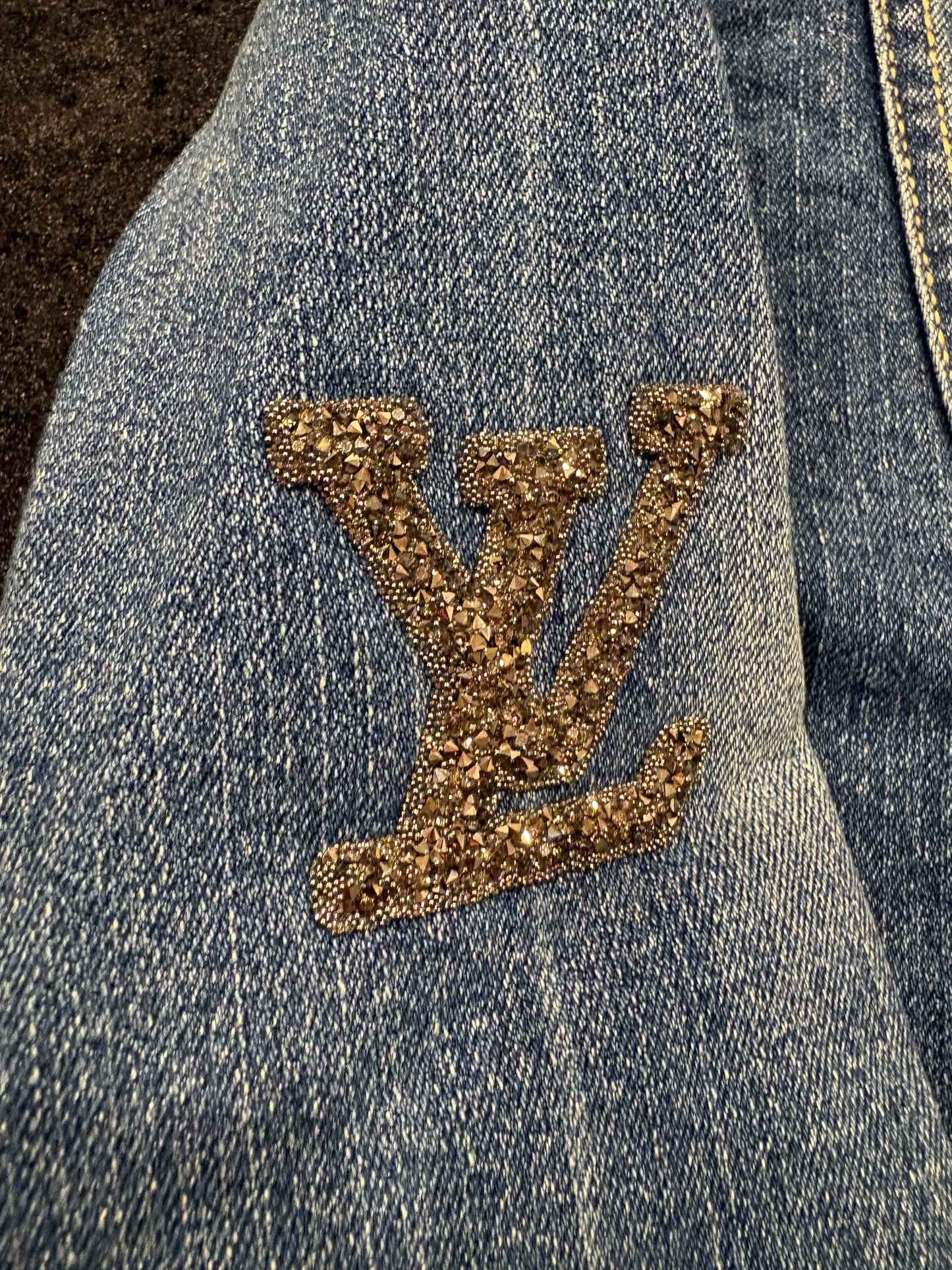 Rainbow Luxe Babe Denim ~ SIZE 5/6
