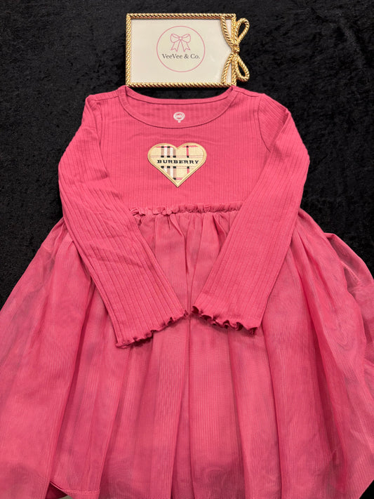 Pretty in Plaid Twirl Dress ~ SIZE 3T