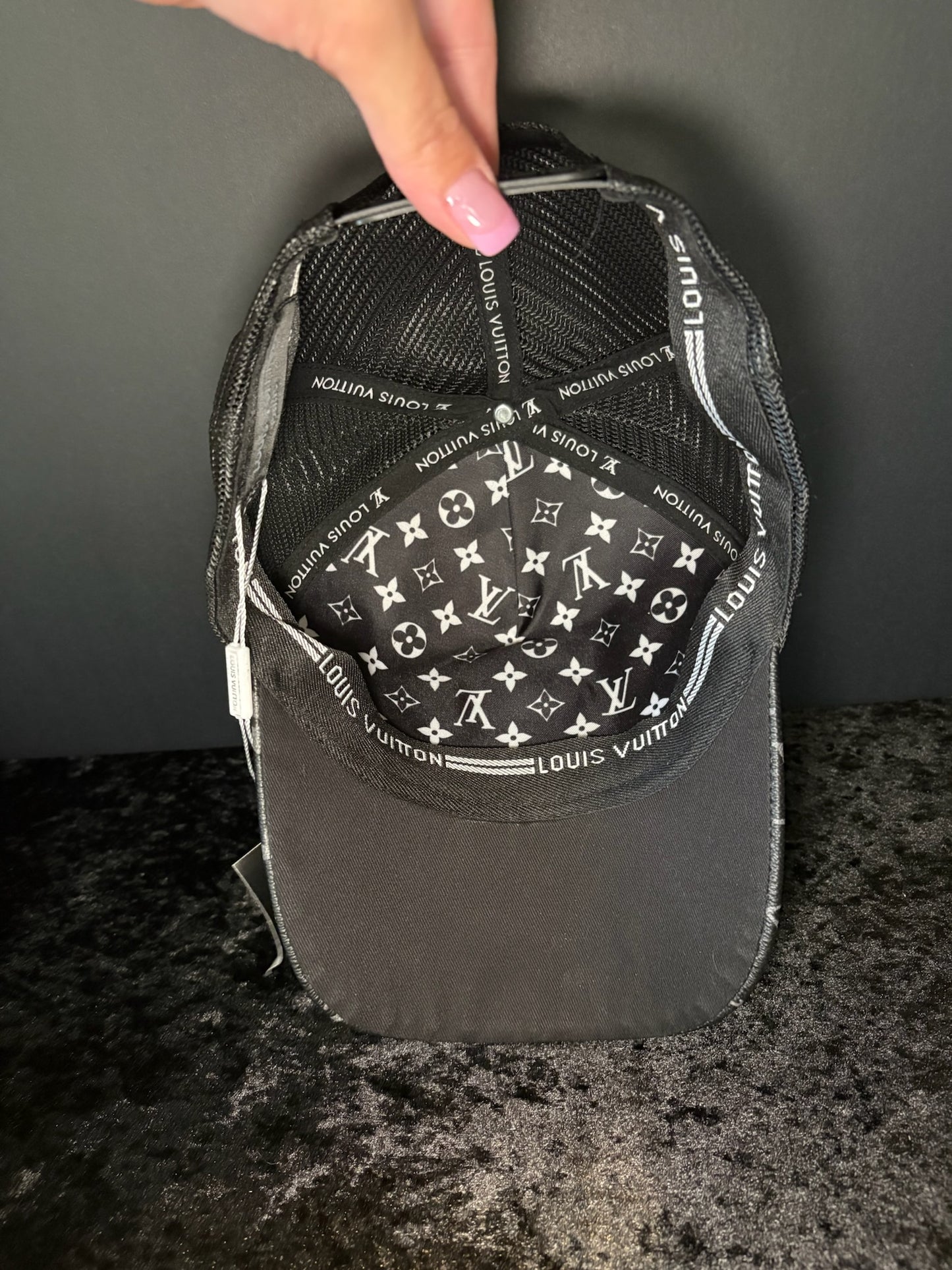 🖤✨ Black Checkered Luxe Set | Purse, Hat & Card Holder Bundle