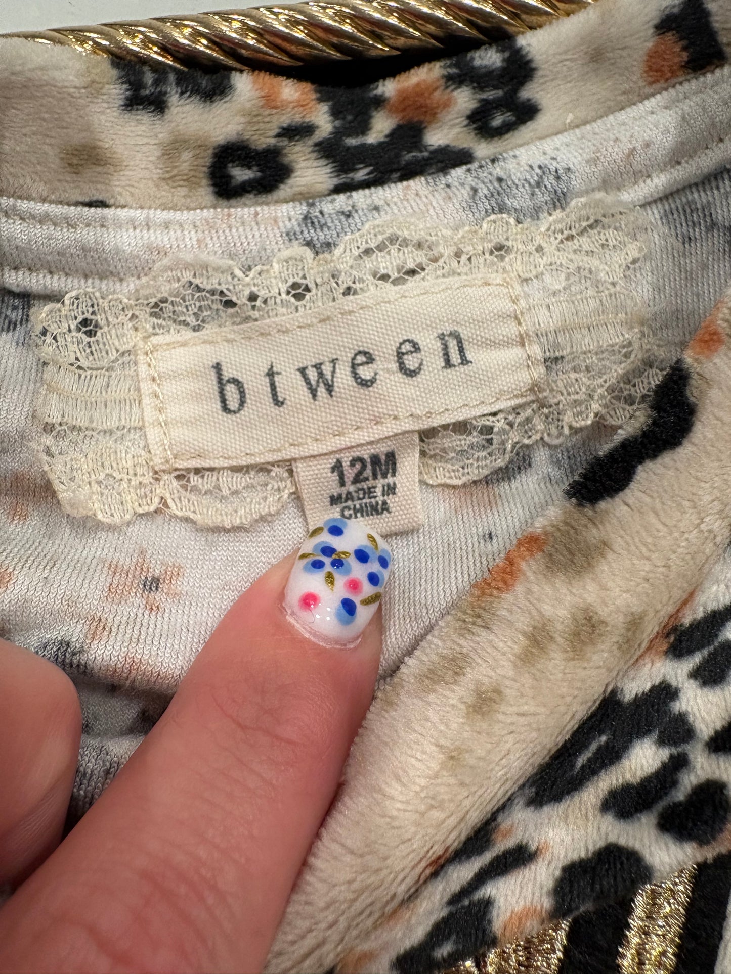 Golden Bloom Luxe Set ~ SIZE 12M