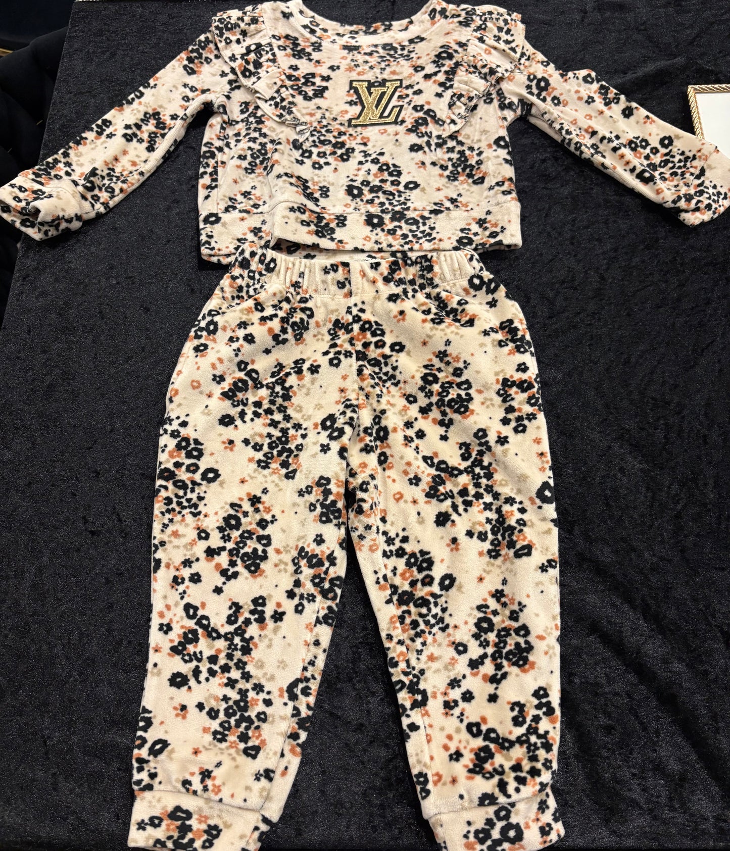 Golden Bloom Luxe Set ~ SIZE 12M