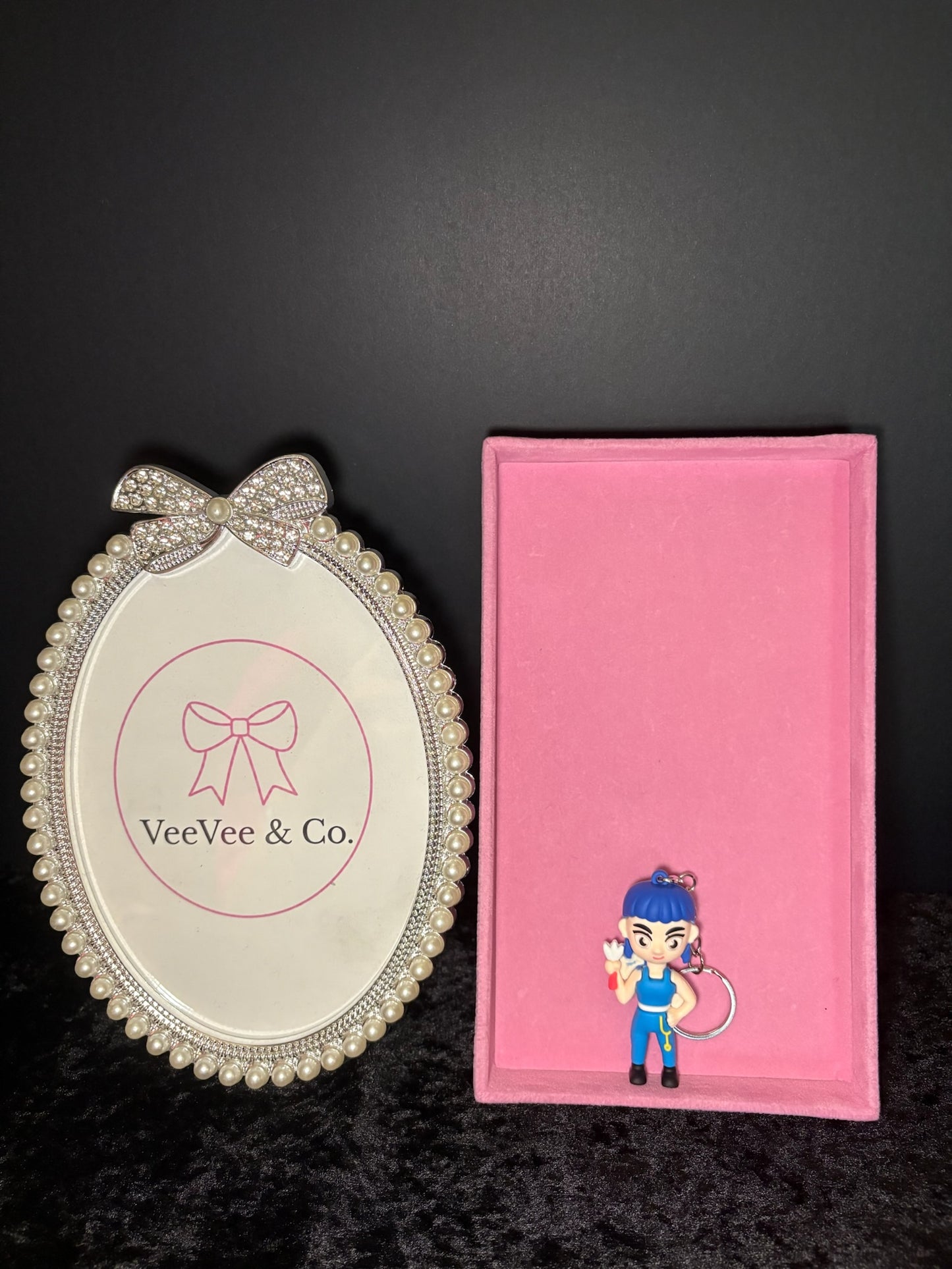 🎀✨ K-Pop Cutie Keychain | K-Pop Lover Bag Charm 💖