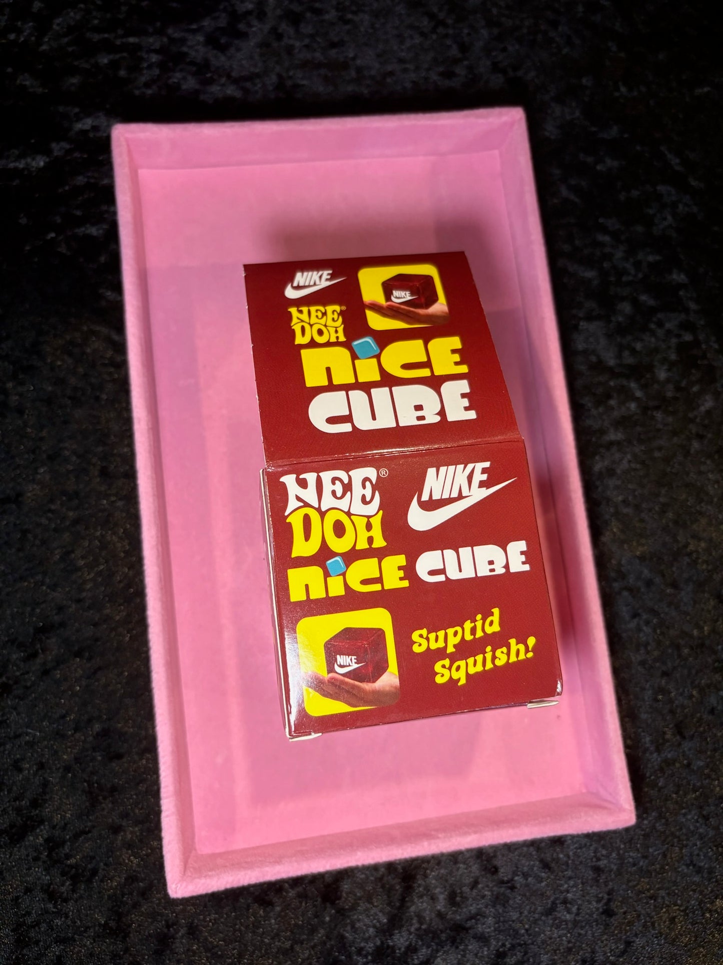 🖤✨ Just Squish It | Nike-Inspired NeeDoh Squishy