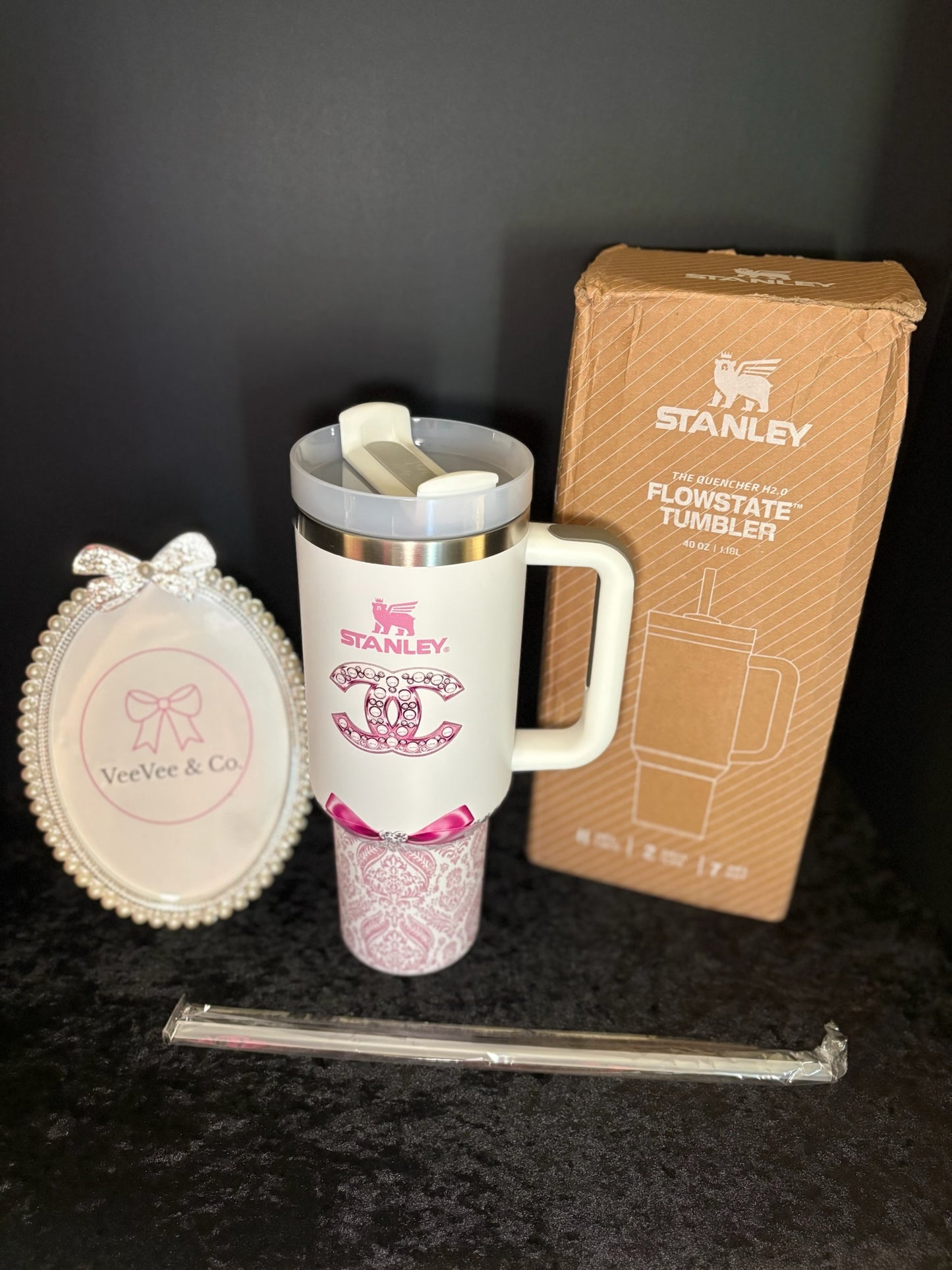 🎀🩷 Pretty in Pink Tumbler | 40oz Bow Beauty