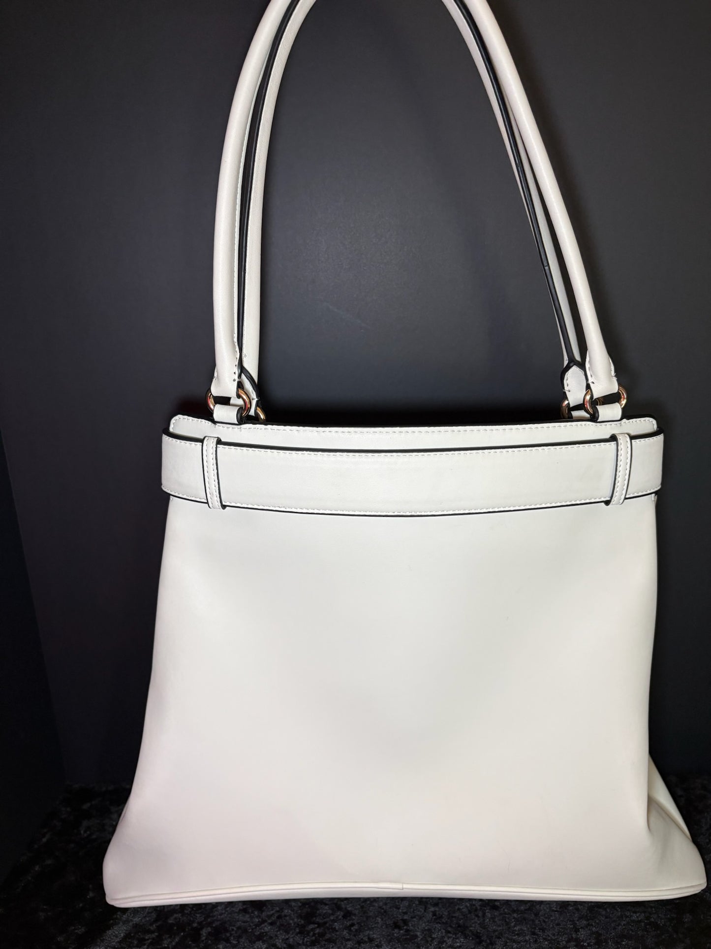 🤍✨ Cream Dream Shoulder Bag | Matching Card Holder Trio