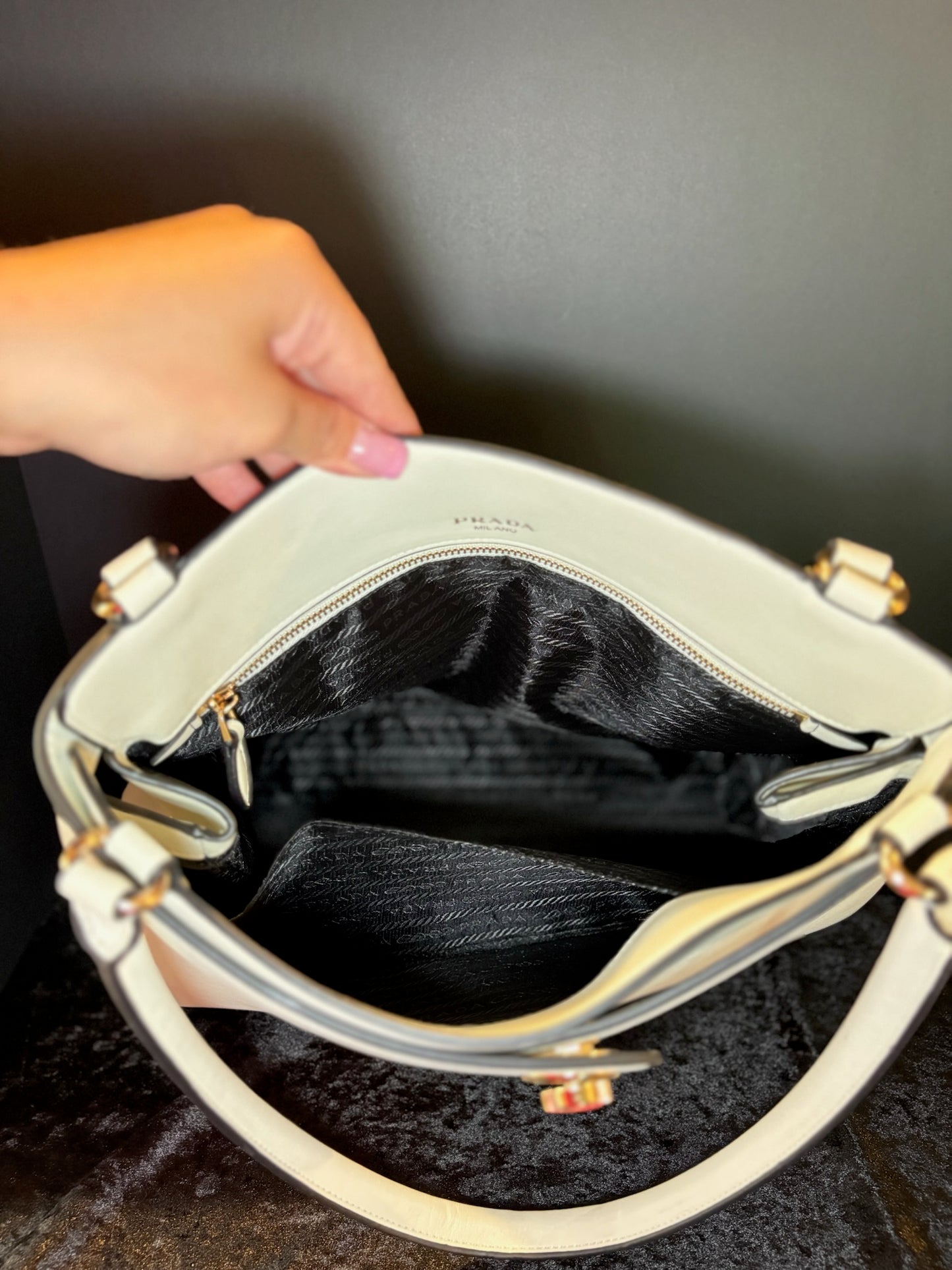 🤍✨ Cream Dream Shoulder Bag | Matching Card Holder Trio