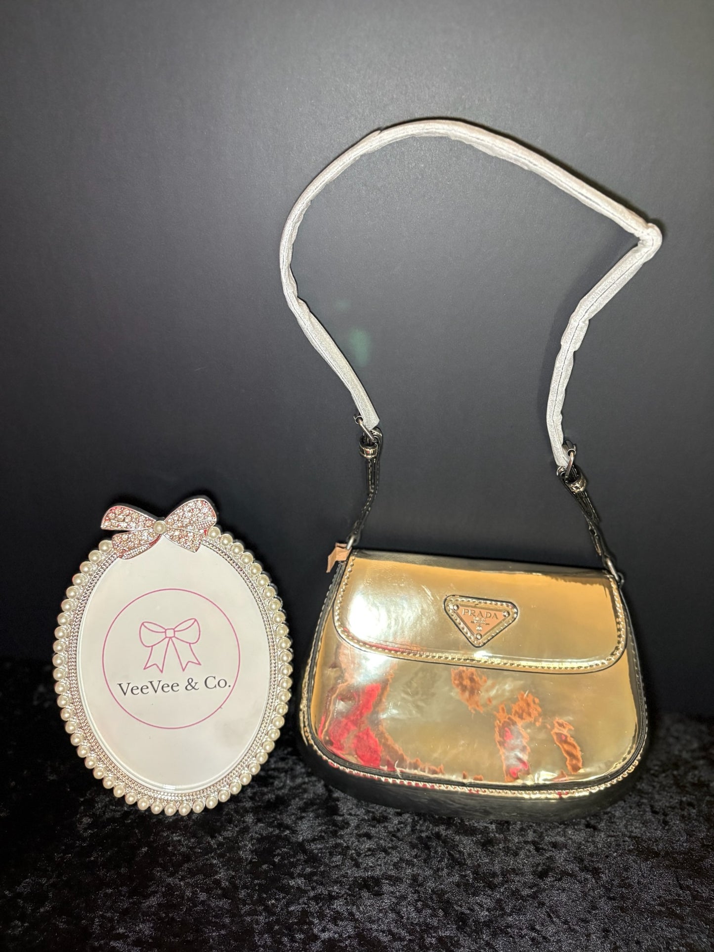 ✨💛 Golden Girl Bag | Metallic Gold Convertible Crossbody