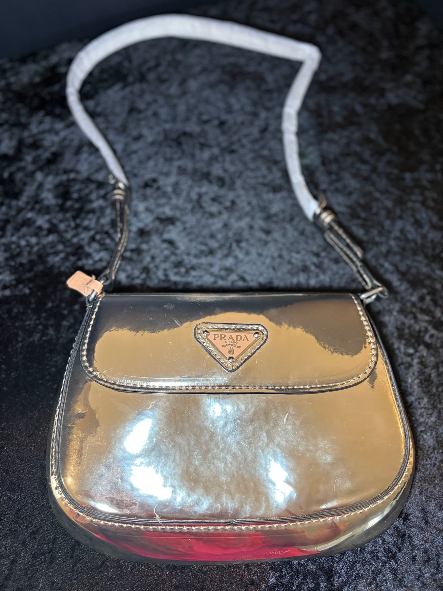 ✨💛 Golden Girl Bag | Metallic Gold Convertible Crossbody