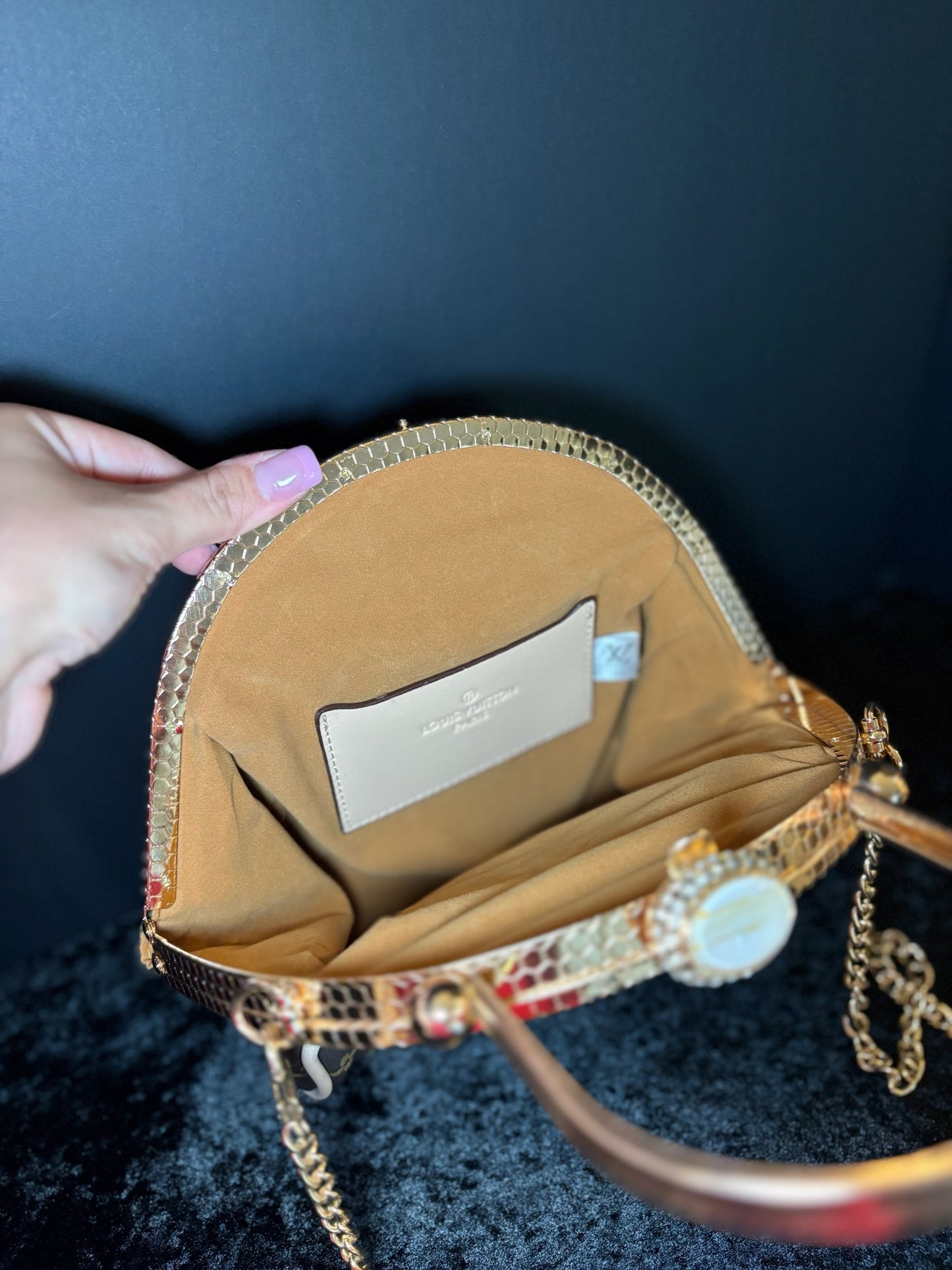 ✨💎 Luxe Clutch Cuties | Choose Your Monogram + Gold Chain