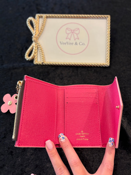 Pink Bloom Icon Wallet
