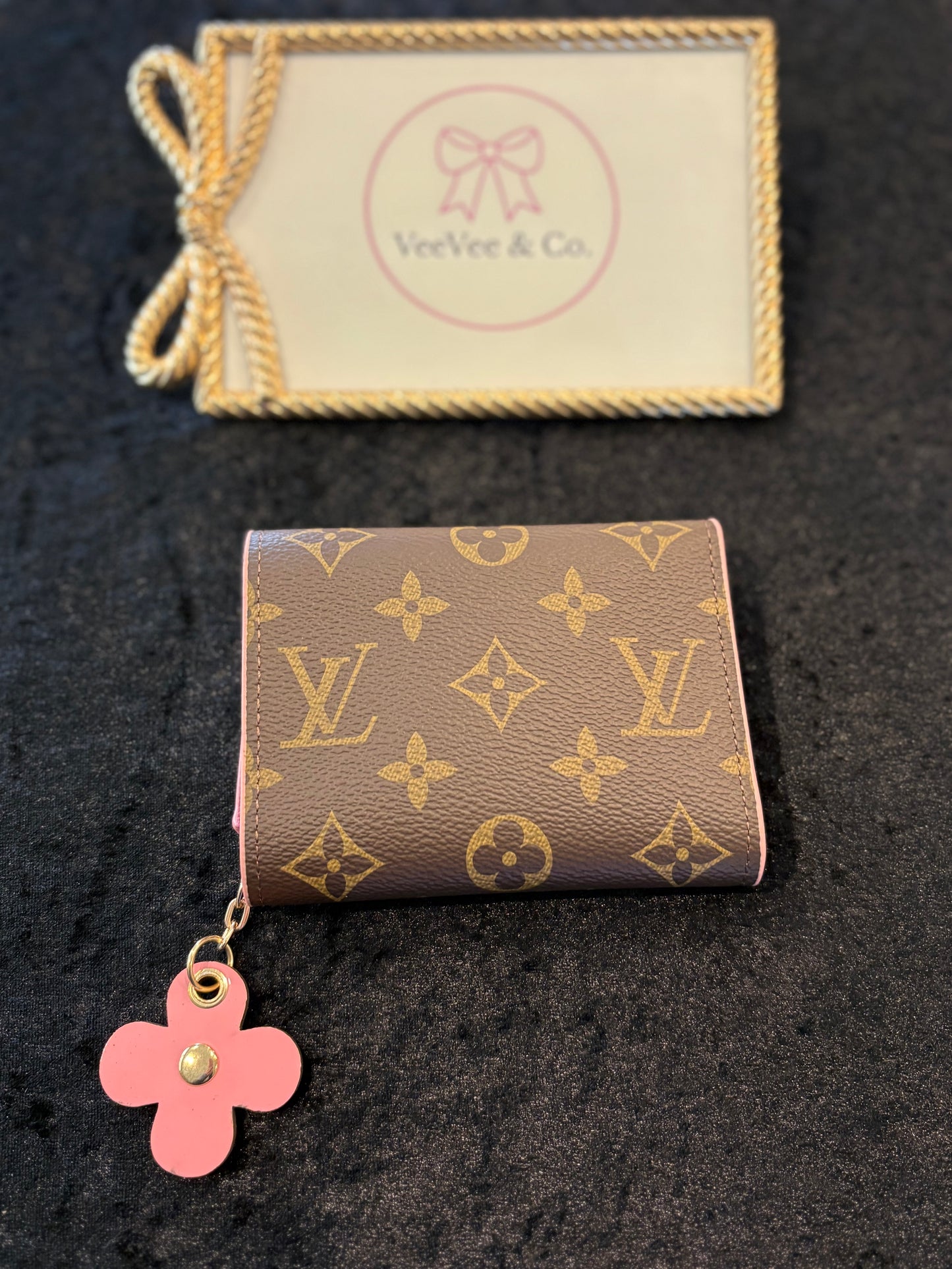 Pink Bloom Icon Wallet
