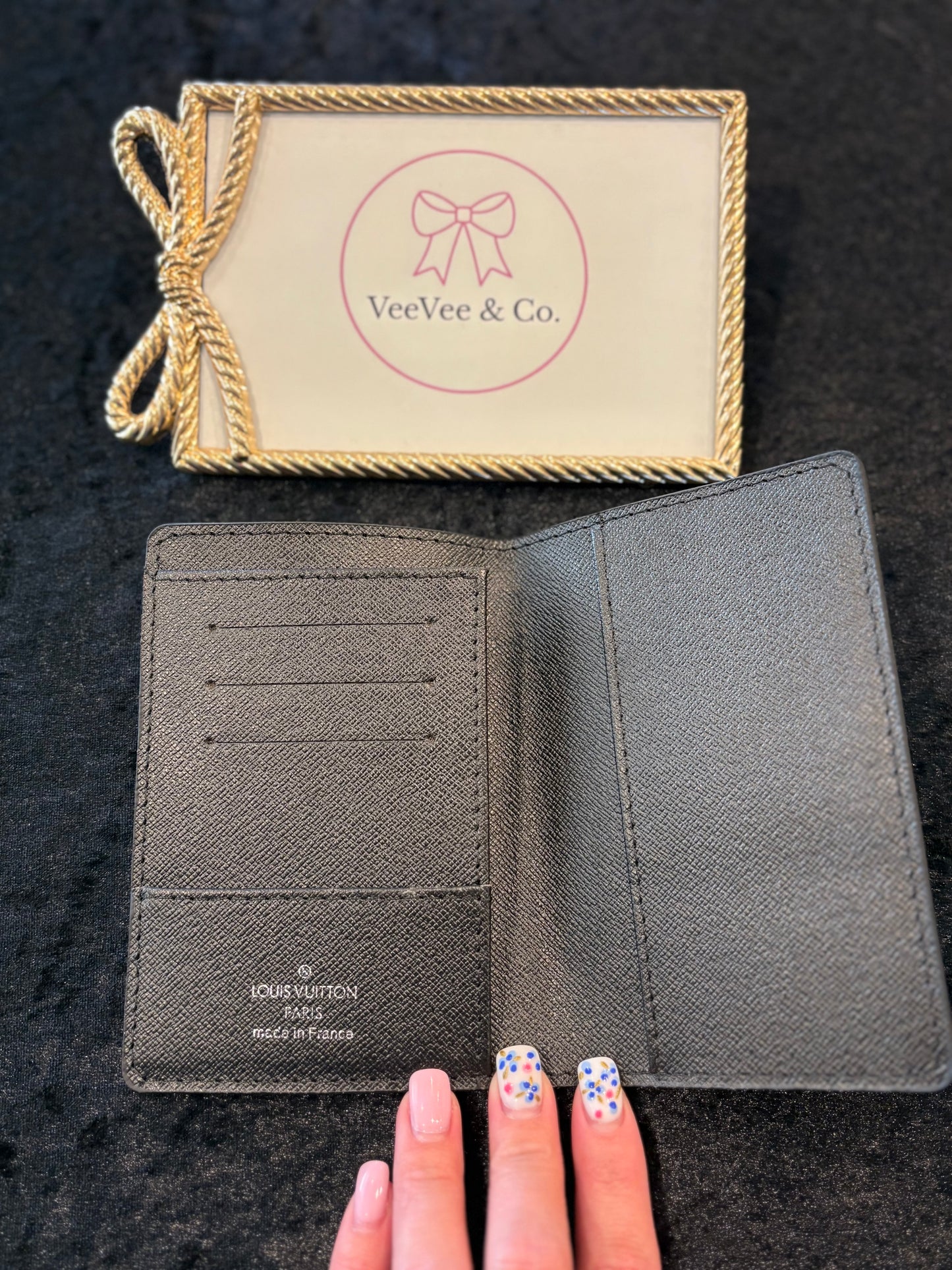 Midnight Travel Passport Case