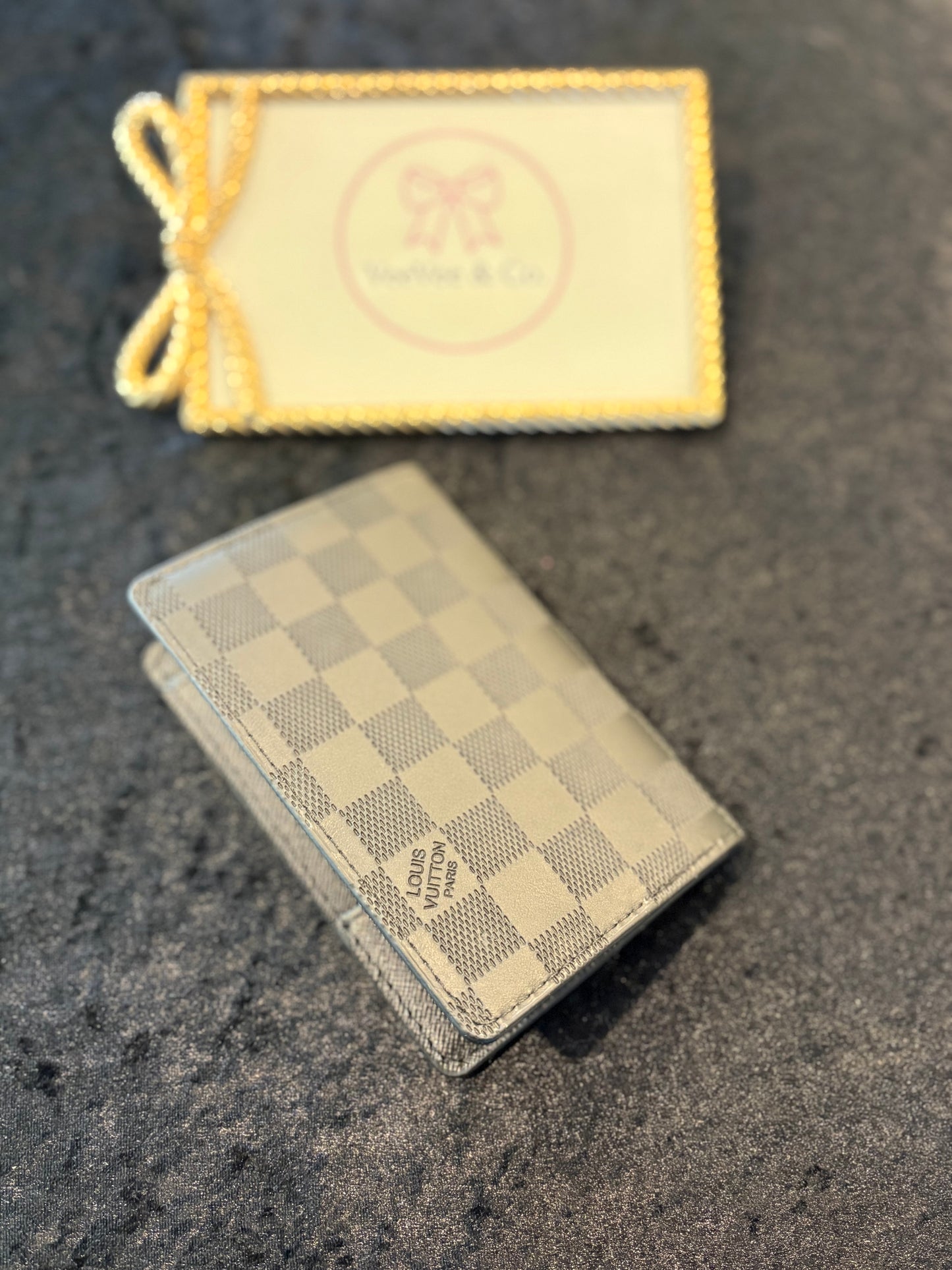 Midnight Travel Passport Case