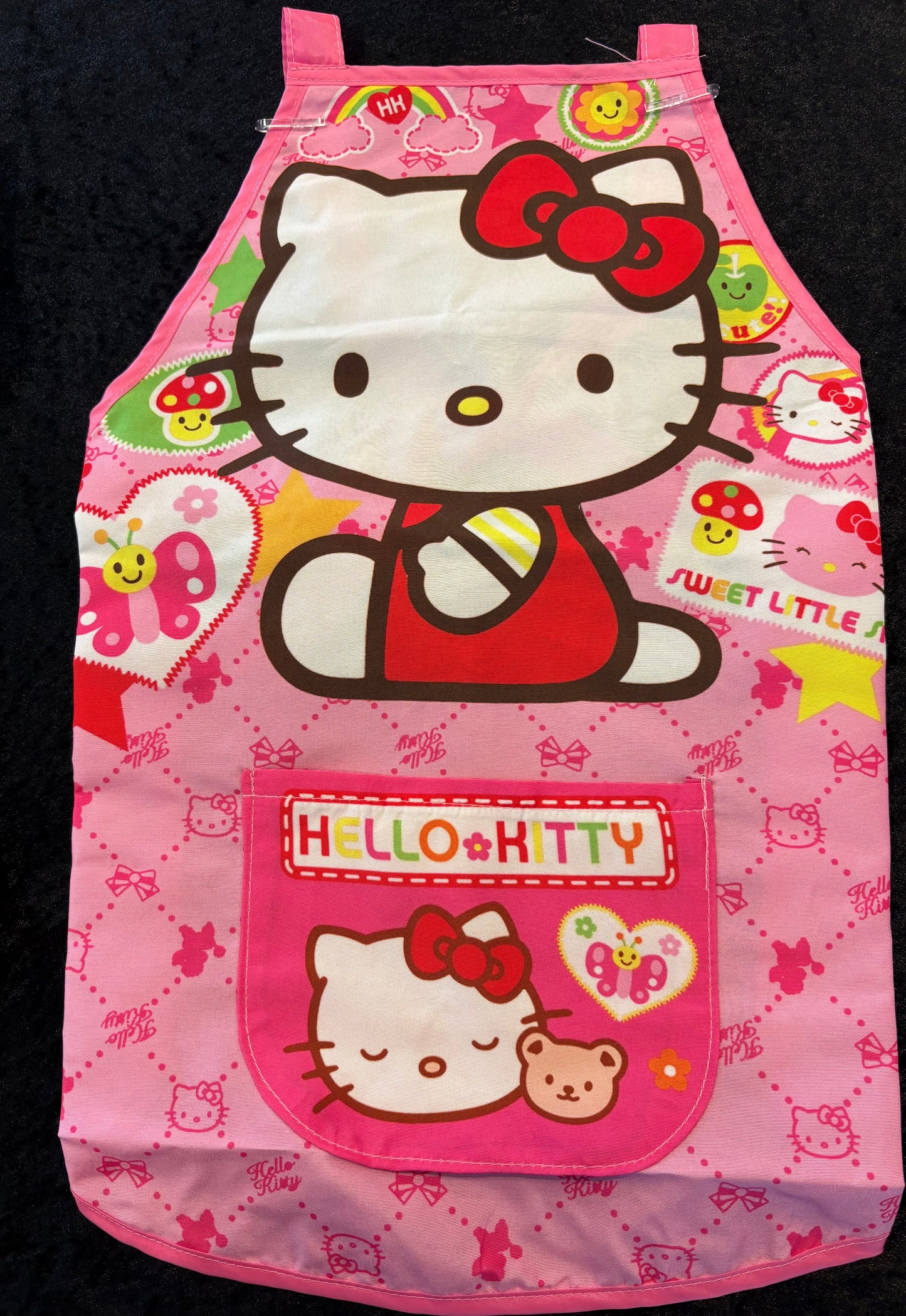 Hello Cutie Apron Set – Kids Baking & Craft Edition