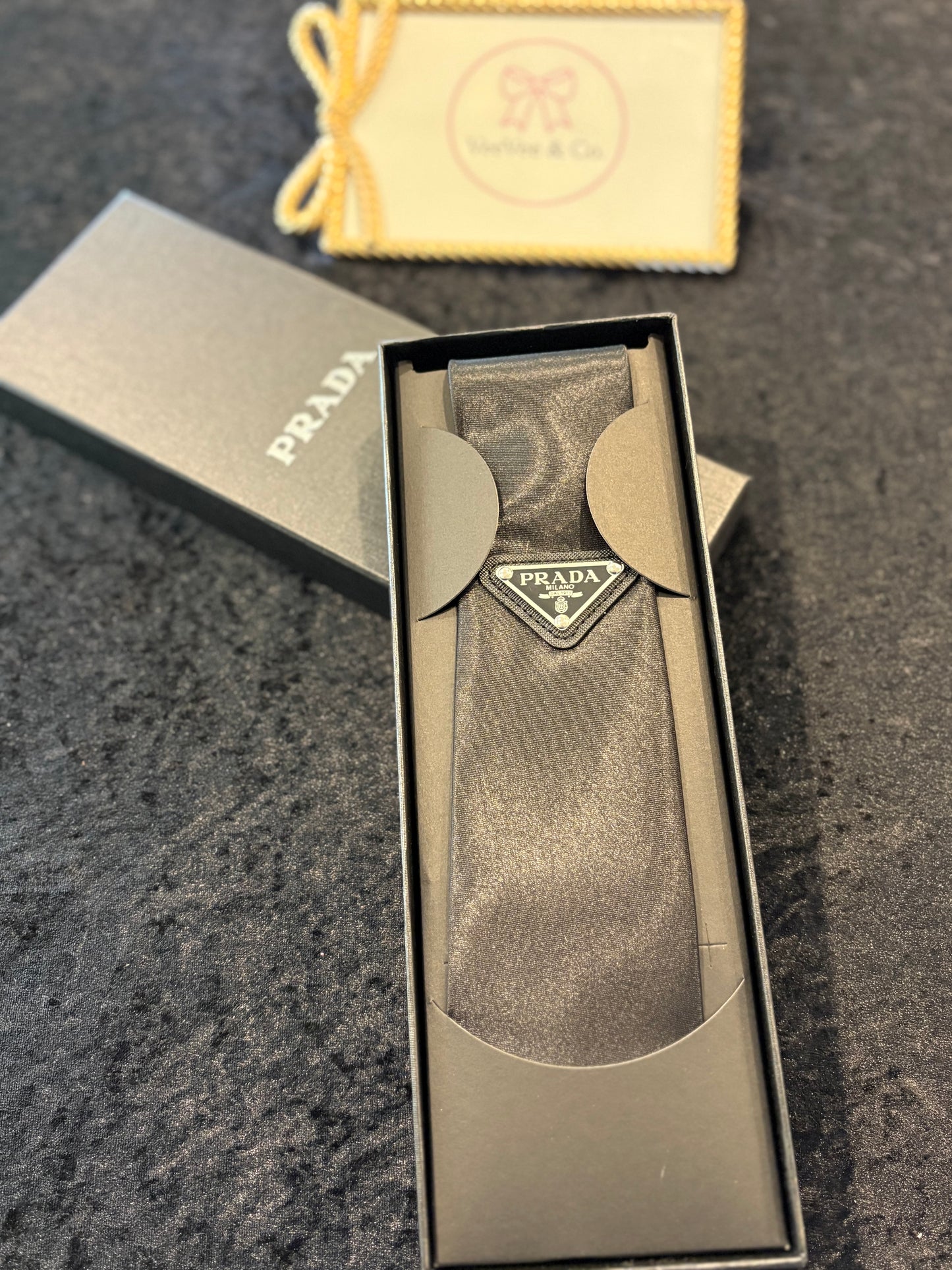 The Sharp Look Tie – Black Formal Edition