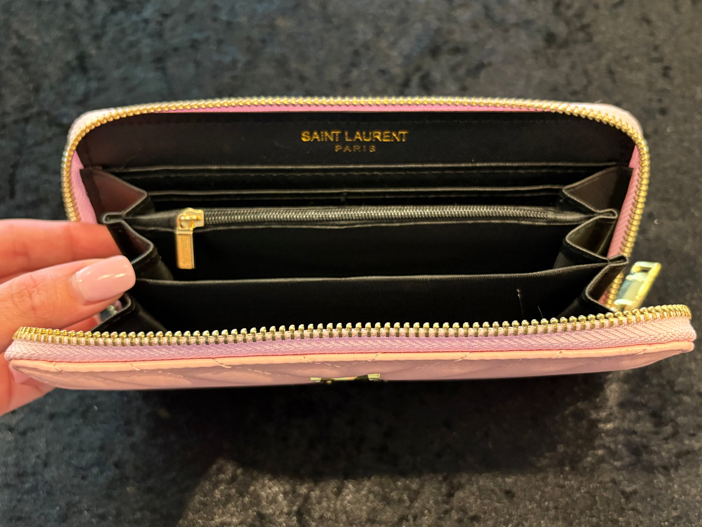 Elegant Quilted Wallet