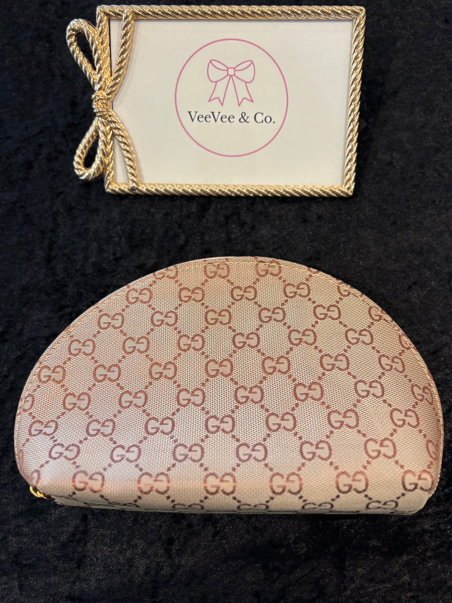 Soft Luxe Makeup Bag Set ~ 4-Piece Tan Edition