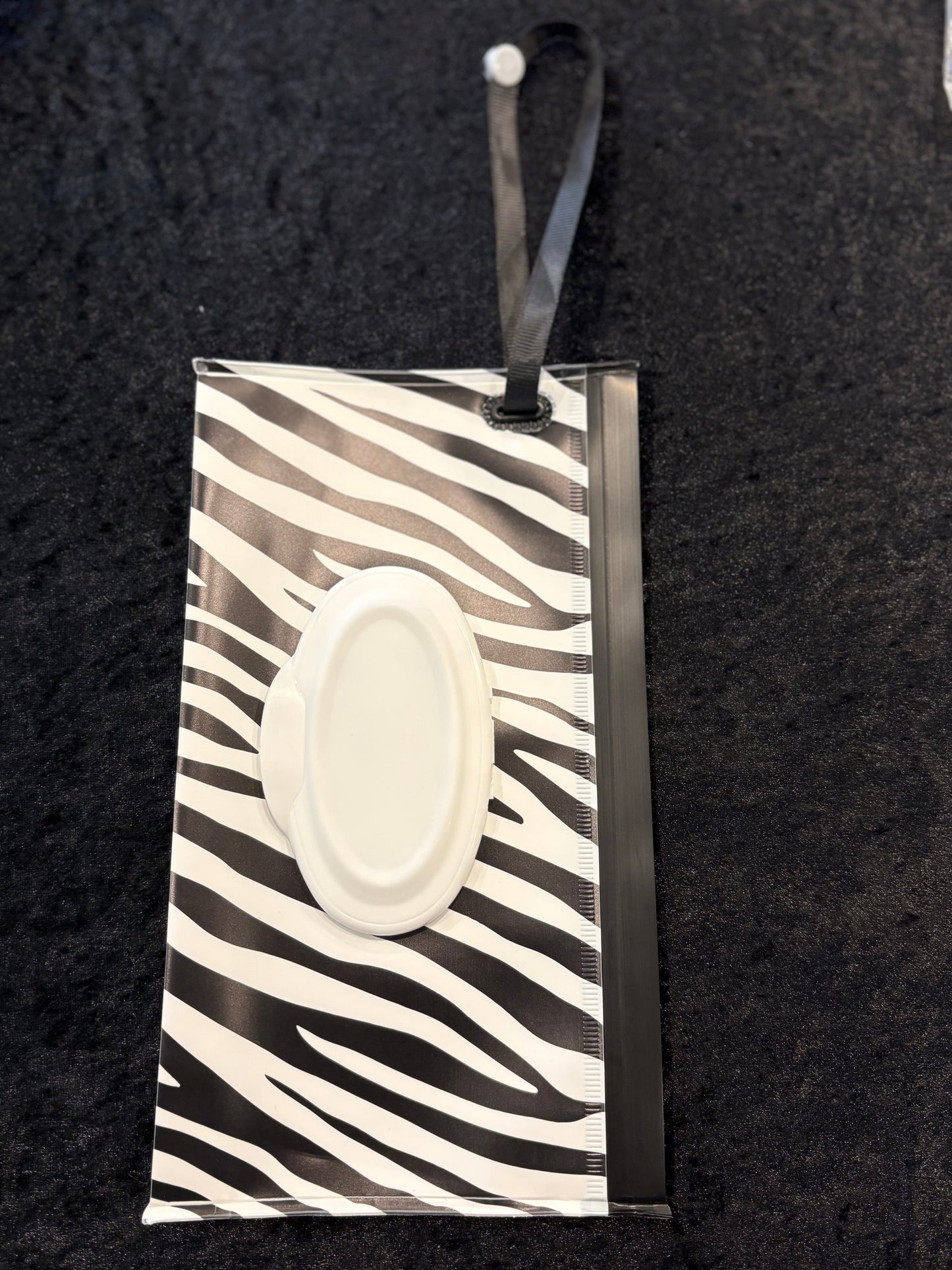 Functional Glam Wipes Holder – Animal Print Style