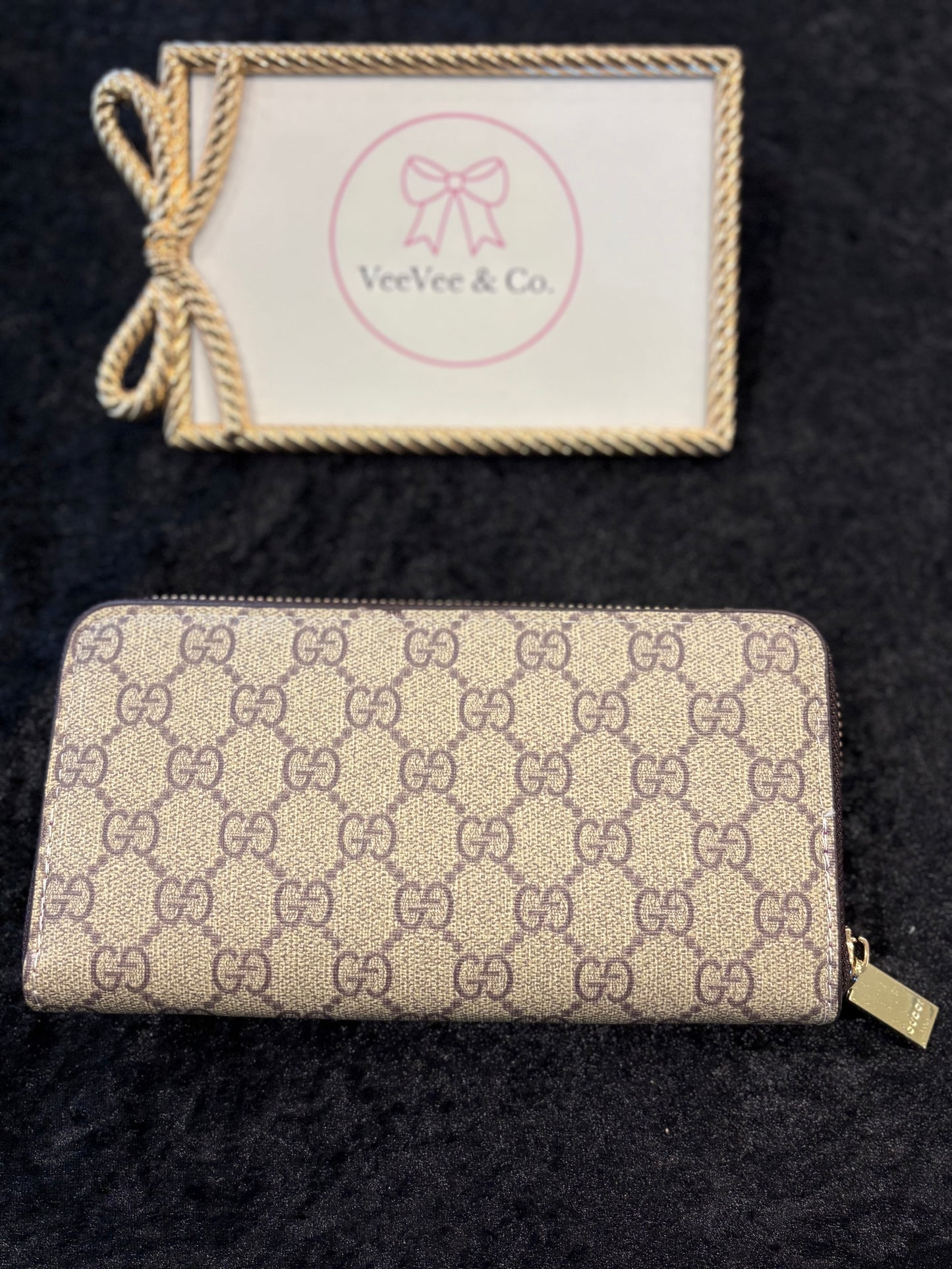 Everyday Luxe Purse – Monogram Tan with Longer Strap