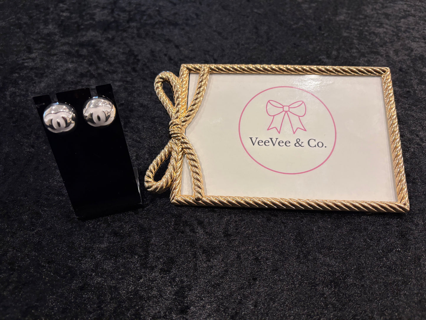 Chrome Glow Dome Studs