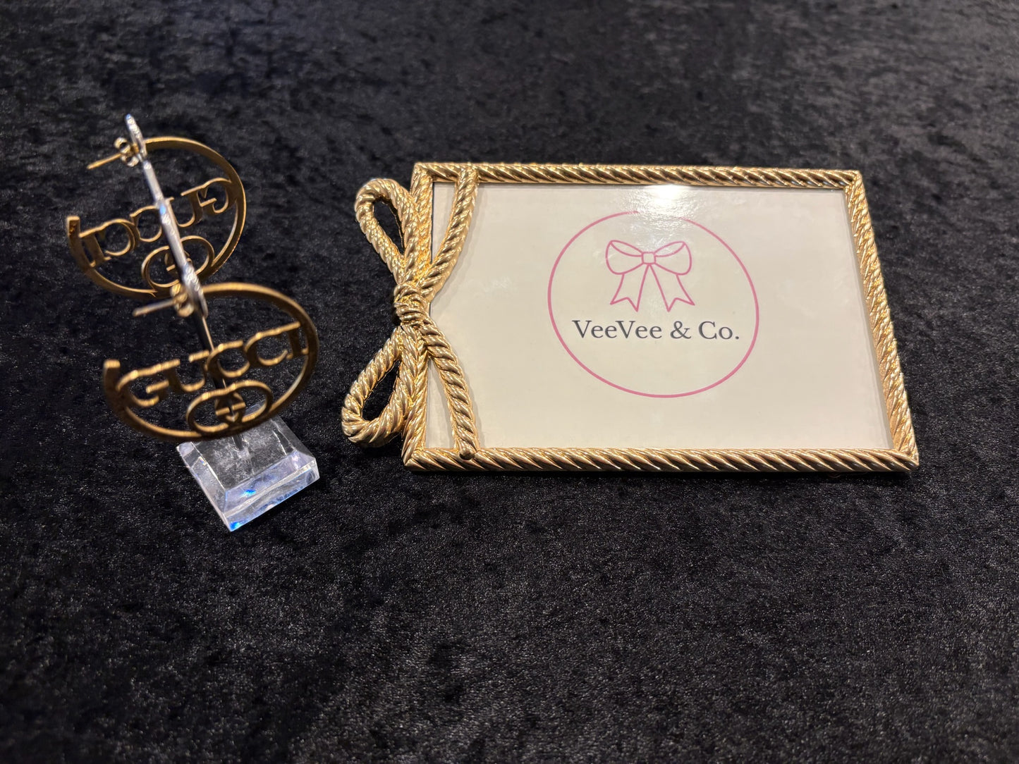 Signature Shine Hoops – Polished Gold Style