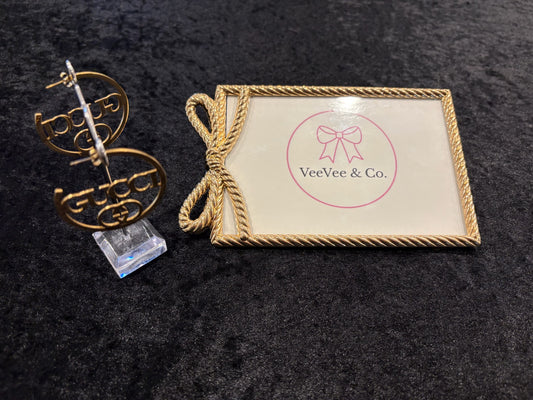 Signature Shine Hoops – Polished Gold Style