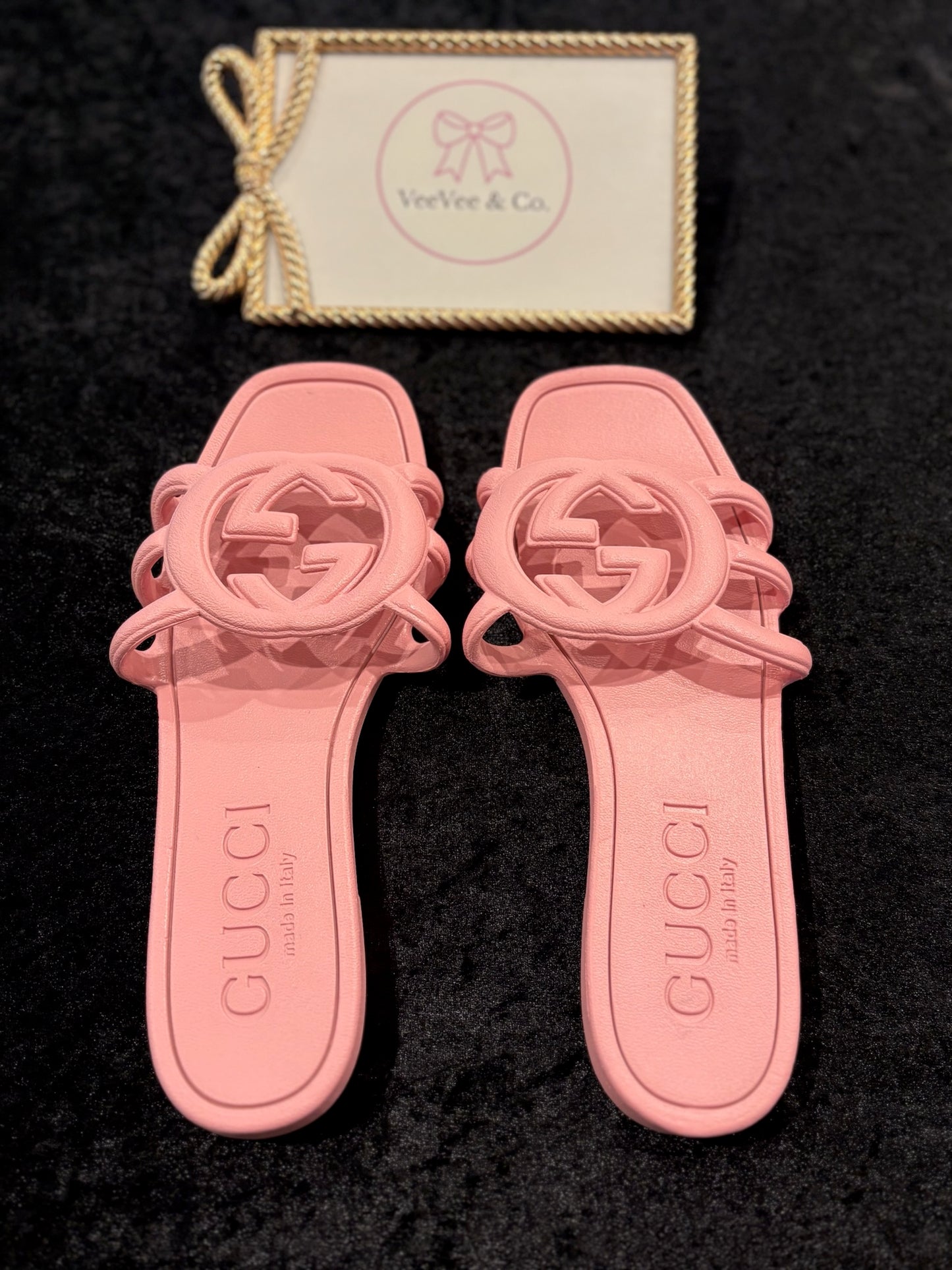 Blush Luxe Everyday Sandals (US 7–8)