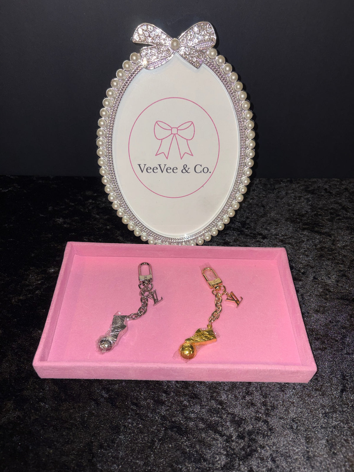 ⚽✨ Goal Getter Bag Charms | Gold + Silver Soccer Cuties