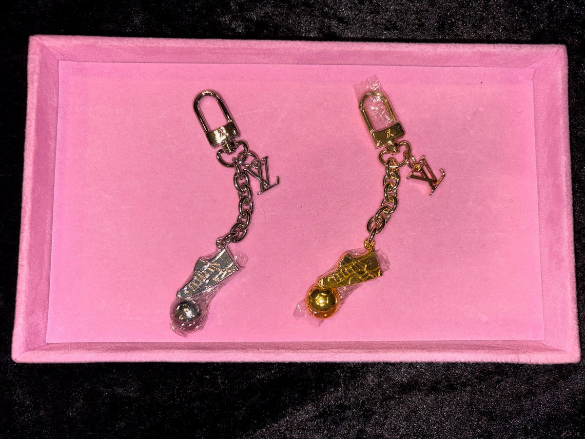 ⚽✨ Goal Getter Bag Charms | Gold + Silver Soccer Cuties