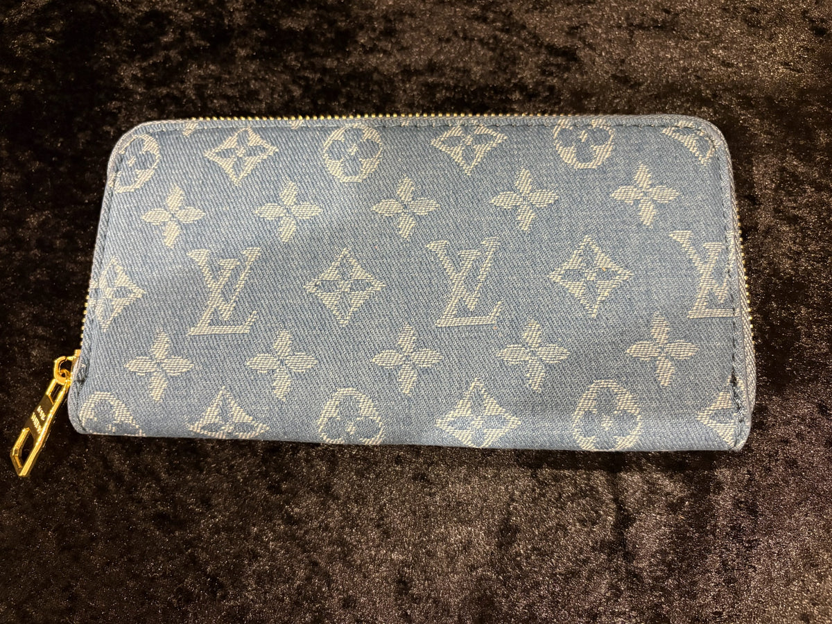 💙 Blue Jean Baby | Denim Bag + Wallet Duo