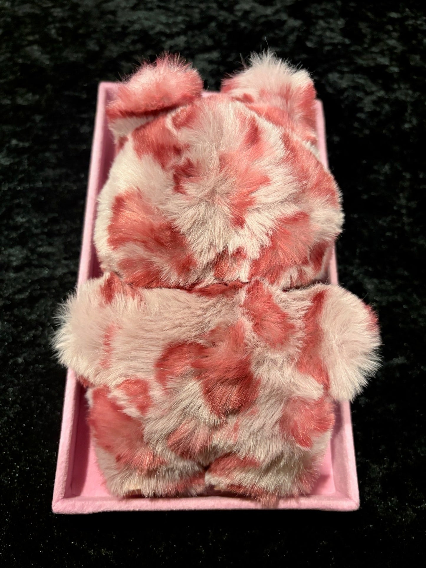 🎀🩷 Pink Cheetah Berry Babe | Bow-Eyed Bag Charm Plushy 🍓✨
