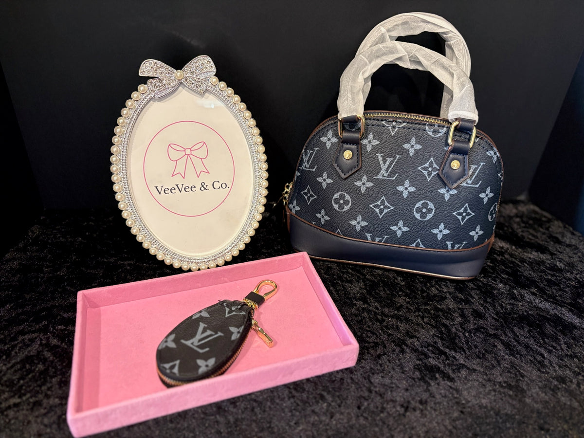 🖤✨ Mini Alma Moment | Matching Key Fob + Key Ring Set