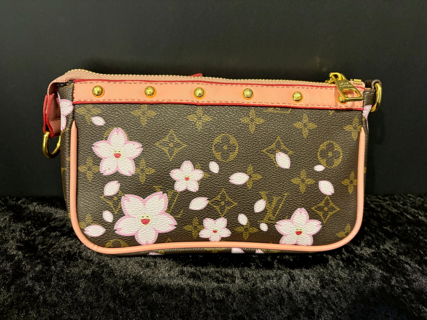 🤎🌸 Blossom Babe Mini | Brown Monogram + Pink Florals